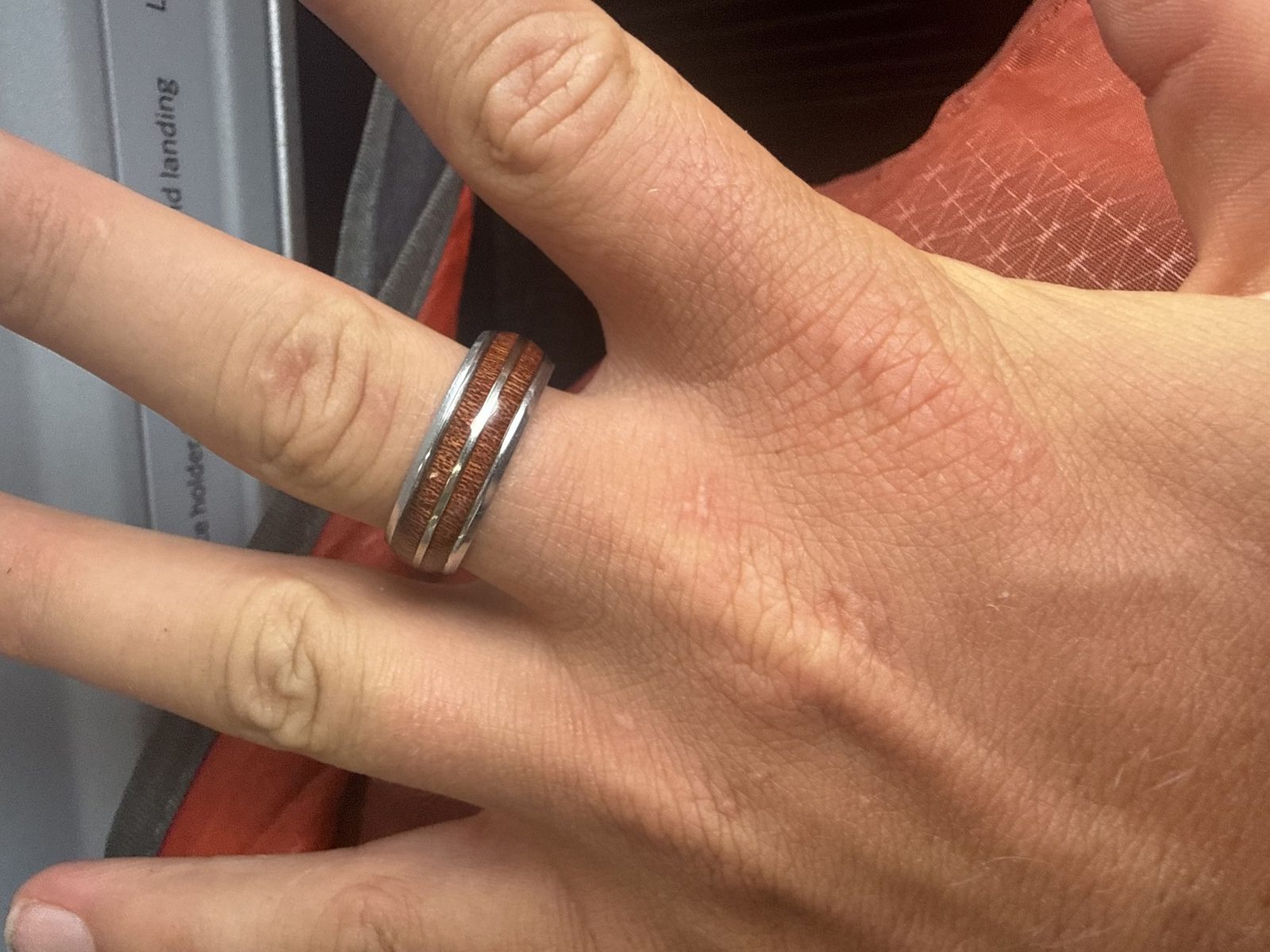 The Koa Ring — the hide